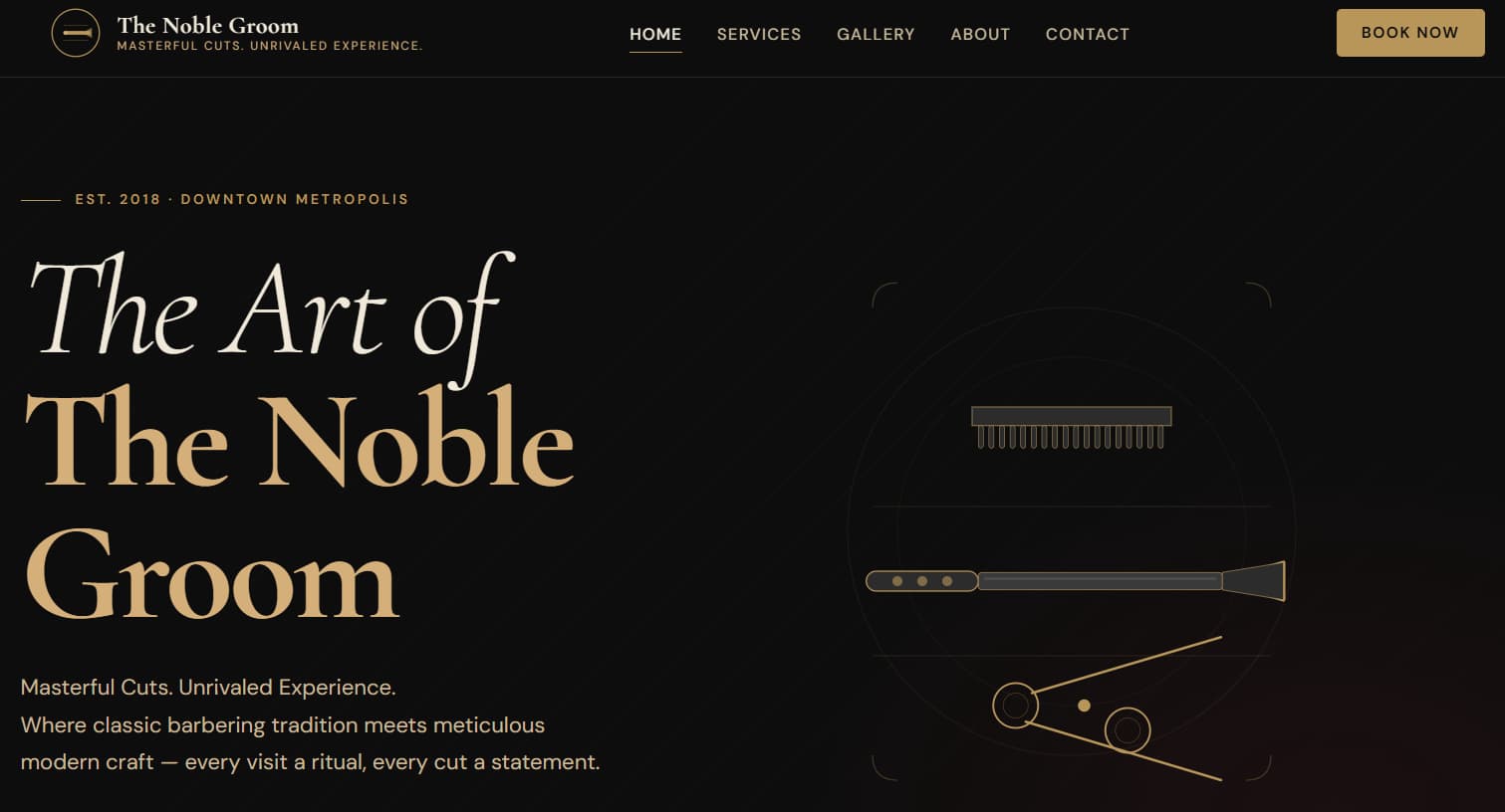 Screenshot of The Noble Groom