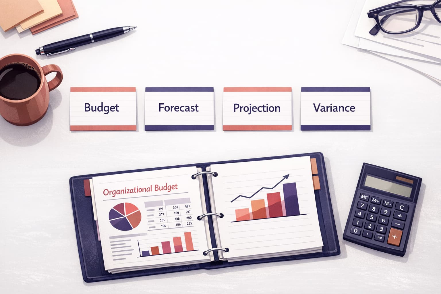 Budget, Forecast, Projection, Variance: Four Words That Tell Your Whole Financial Story